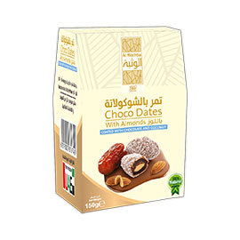 DATES COATED WITH CHOCOLATE & COCONUT
